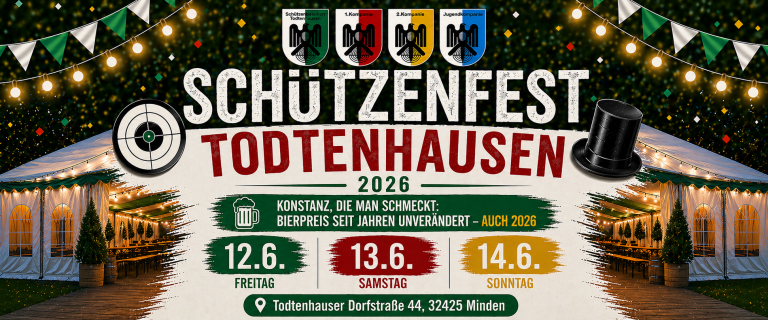 Schützenfest Todtenhausen 2026